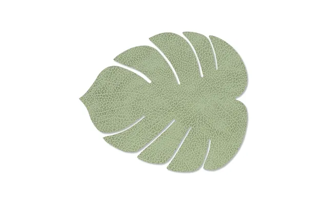 Lind Dna Monstera Leaf Hippo Placemat S Olive Green