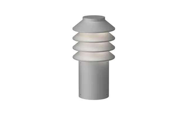 Louis Poulsen Bysted Garden Short W O Adapter Bollard Aluminum
