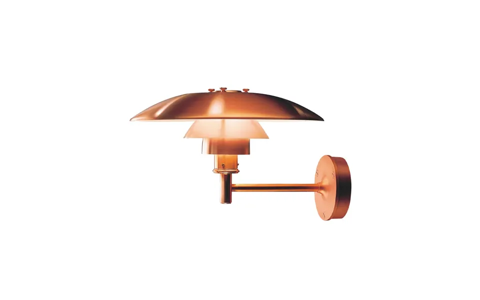 Louis Poulsen Ph Wall Lamp Brushed Copper
