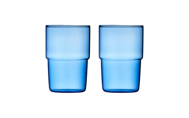 Lyngby Glas Torino Drinking Glass 40 Cl 2-pack Blue