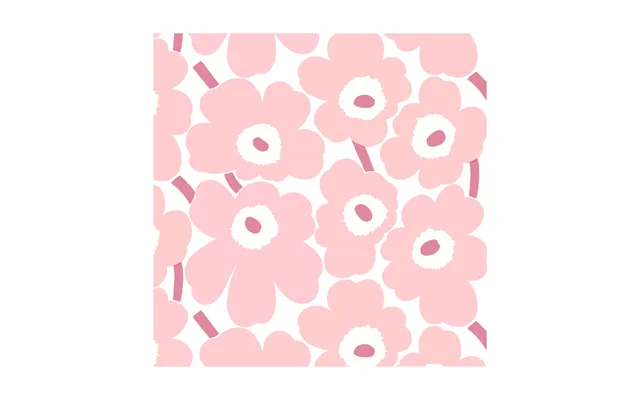 Marimekko Mini Unikko Napkins 20-pack Light Pink