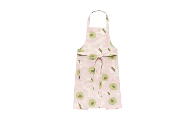 Marimekko Pieni Unikko Apron Off White-pink-pear-sand