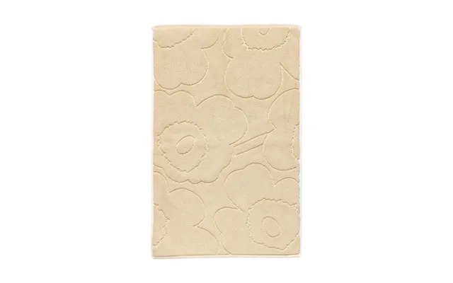 Marimekko Piirto Unikko Bath Mat 50x80 Cm Beige
