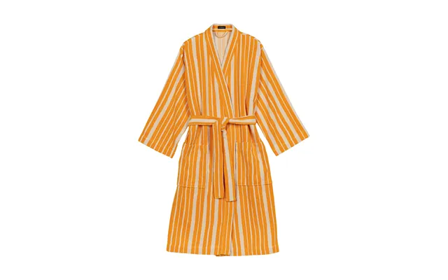 Marimekko Raide Bathrobe Yellow The