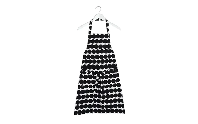 Marimekko Räsymatto Apron Black-white