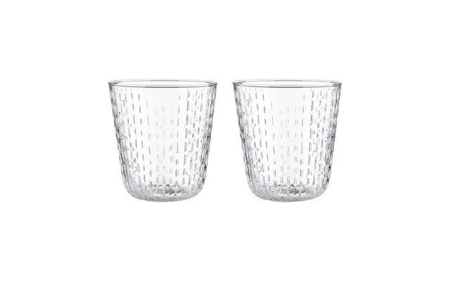 Marimekko Syksy Tumbler Glass 36 Cl 2-pack Clear