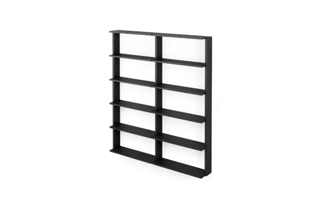 Massproductions Gridlock - T2-a12-0 Shelf Black Stained Ash