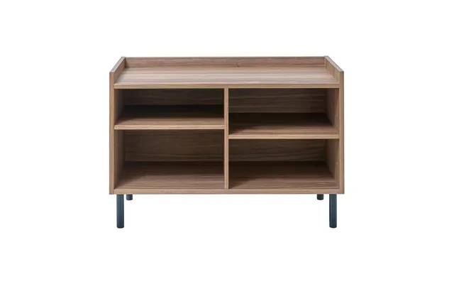 Maze Gentle Storage Bench Walnut - 78x53x35 Cm
