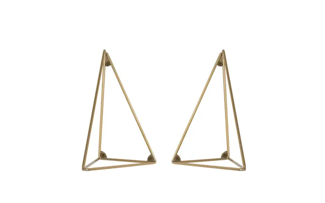 Maze Pythagoras Brackets - 2-pack Brass