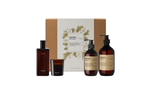 Meraki Meraki Gift Set Advent Calendar Dark Wood - Northern Dawn