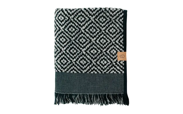 Mette Ditmer Morocco Towel 50x90 Cm Black-white