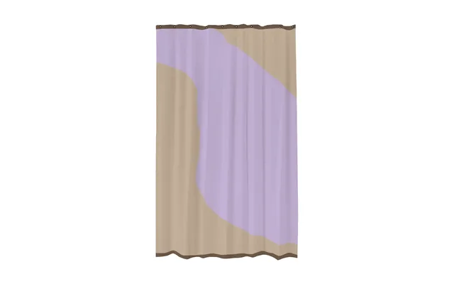 Mette Ditmer Nova Arte Shower Curtain 150x200 Cm Sand-lilac