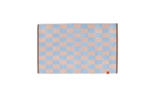 Mette Ditmer Retro Bathroom Mat 50x80 Cm Light Blue