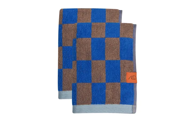Mette Ditmer Retro Towel Cobalt - 40x55 Cm