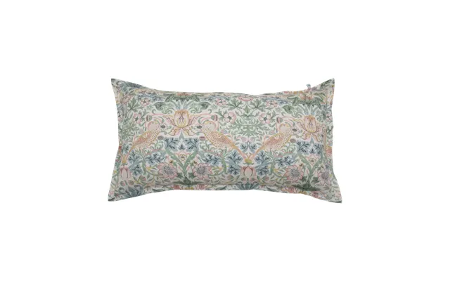 Mille Notti Morris & Co. Strawberry Thief Pillowcase Green - 50x90 Cm