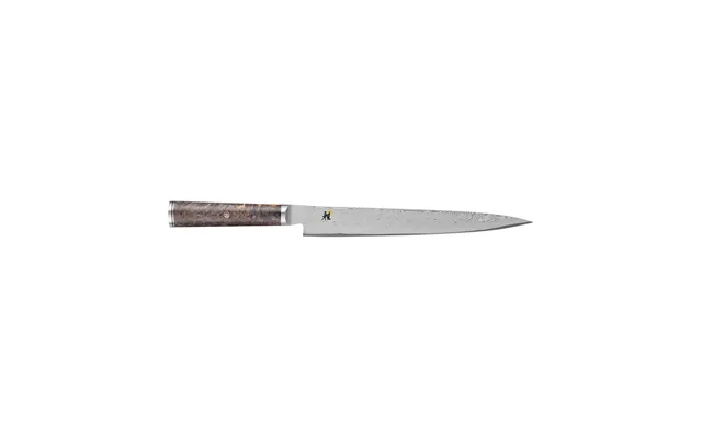 Miyabi Black 5000mcd 67 Sujihiki Fillet Knife 24 Cm Damascus Brown