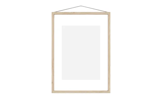Moebe Moebe Ash Frame A3 31.9x44.1 Cm Transparent. Wood. Black