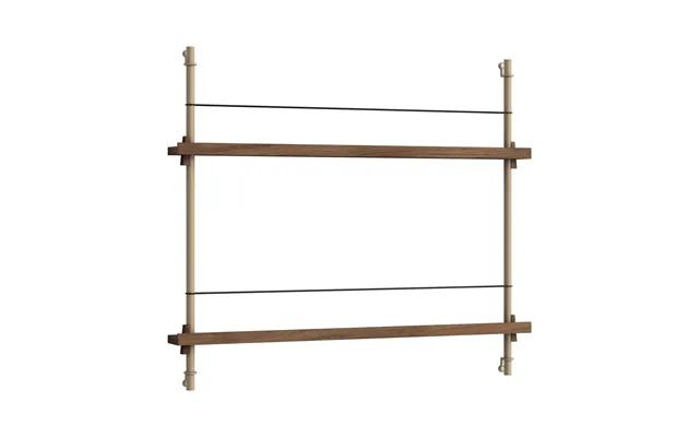 Moebe Moebe Magazine Rack Smoked Oak-grey