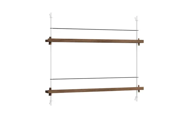 Moebe Moebe Magazine Rack Smoked Oak-white