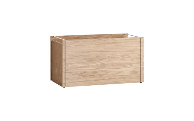 Moebe Storage Box Oak 33x60 Cm Wood. White