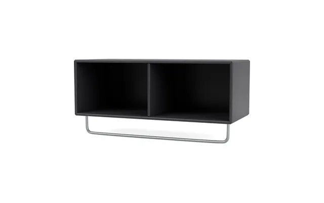Montana Coat Hat Shelf With Clothes Rails Anthracite