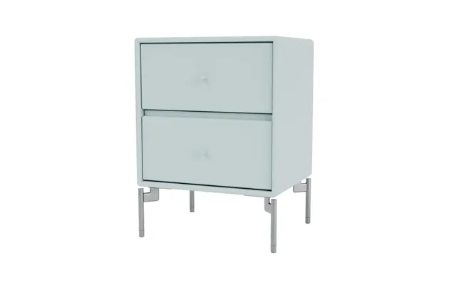 Montana Drift Bedside Table Flint 148 - Chrome Legs Cm