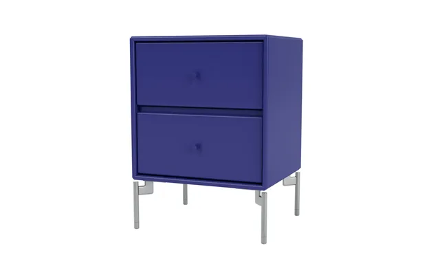 Montana Drift Bedside Table Monarch 135 - Chrome Legs Cm