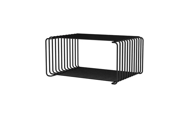 Montana Panton Wire Half Height Shelf 34.8x17.2x25.7 Cm Black
