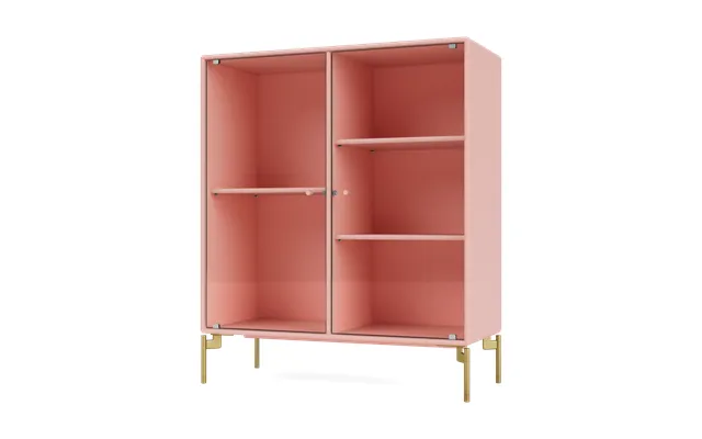 Montana Ripple Ii Display Cabinet 69.6x82.2x30 Cm Ruby-legs Brass