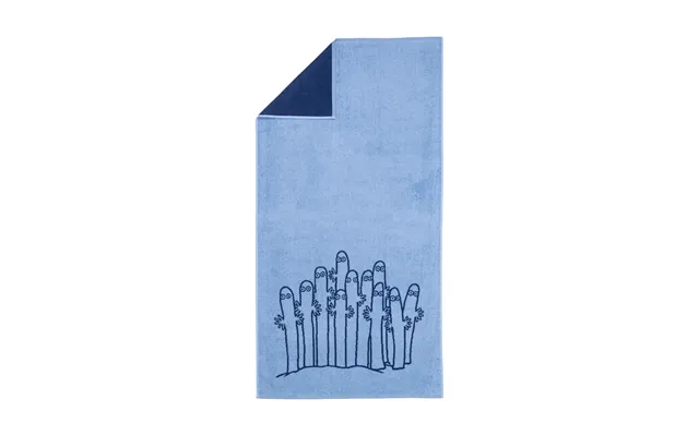 Moomin Arabia Moomin Bath Towel 70x140 Cm Hattifnattarna Blue