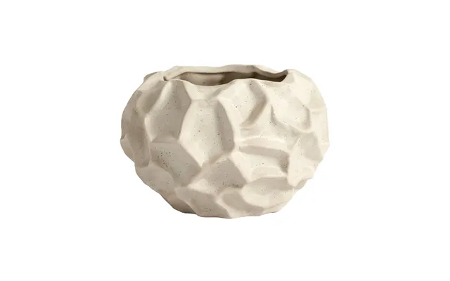 Muubs Soil Flower Pot Ø18 Cm Vanilla