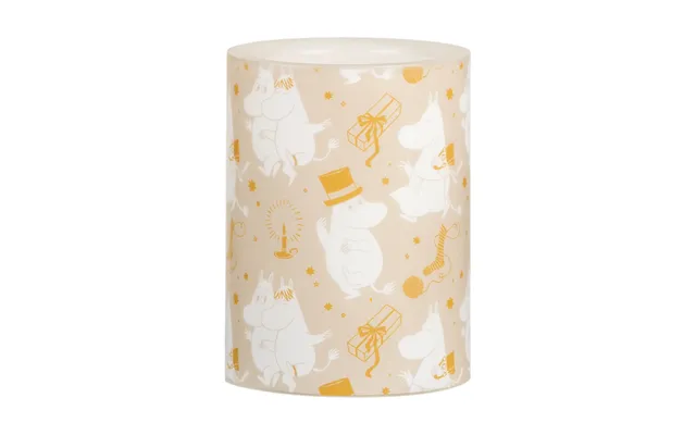 Muurla Moomin Block Candle Led 10 Cm Sparkling Stars