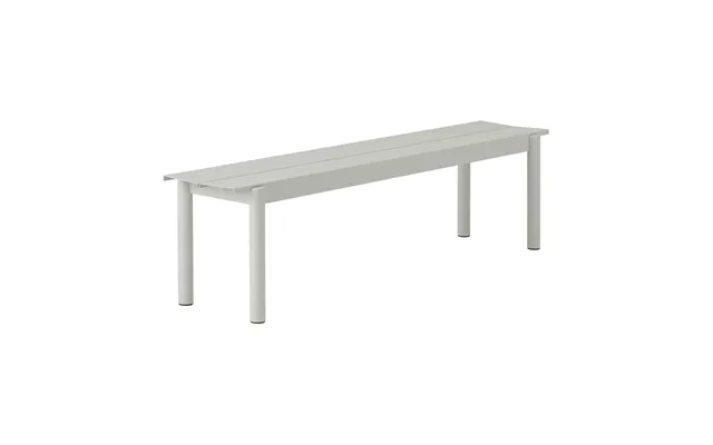 Muuto Linear Steel Bench 170 Cm Grey Ral 7044