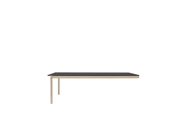 Muuto Linear System End Module Table Black-oak 240x142 Cm