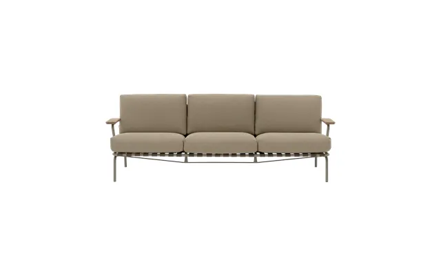 Muuto Settle 3-seater Sofa Ribbed Weave 5 Taupe