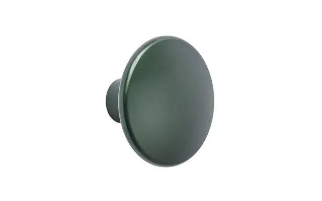Muuto The Dots Clothes Hook Metal 5 Cm Dark Green