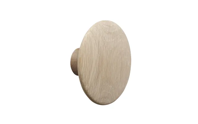 Muuto The Dots Clothes Hook Oak Ø13 Cm