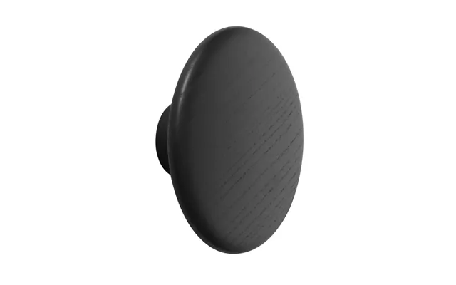Muuto The Dots Coat Hook Black Ø17 Cm