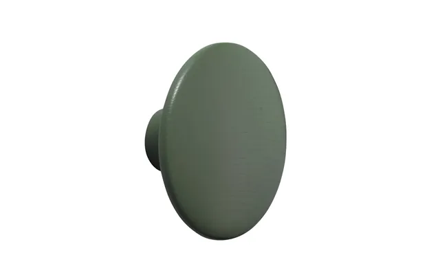 Muuto The Dots Coat Hook Dusty Green Medium