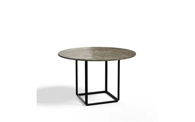 New Works Florence Round Dining Table Gris Du Marais Marble. Ø120 Cm