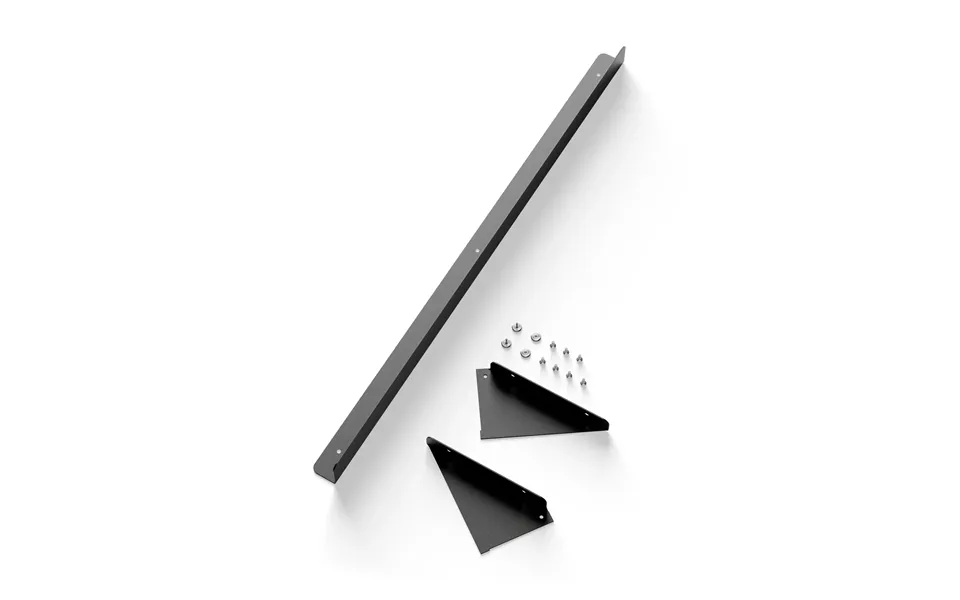 New Works New Works Console Magazine Shelf 3 Parts Black