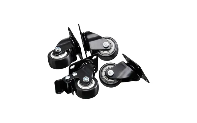 Nofred Cube Storage Wheels For Storage Box 4-pack Black