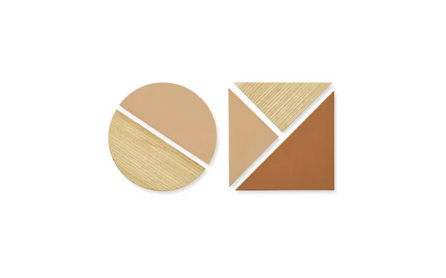 Nofred Pin Magnets Magnet Set 5 Pieces Sand