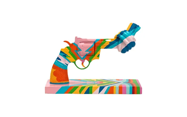 Non Violence Music For Peace Decoration 30 Cm Multi
