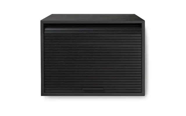 Northern Hifive Cabinet With Jalusi Door Blackpainted Oak