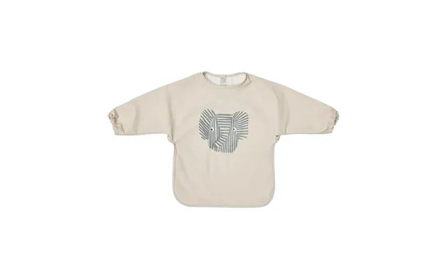 Oyoy Erik Elephant Bib With Sleeves Beige