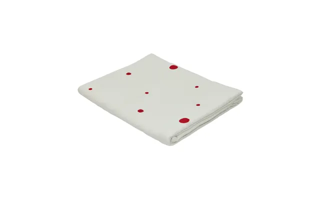 Oyoy Nori Tablecloth 140x260 Cm White-cherry Red