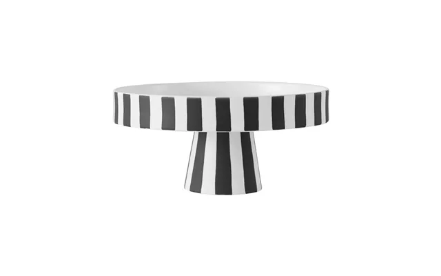 Oyoy Toppu Serving Saucer Ø20 Cm Black-white