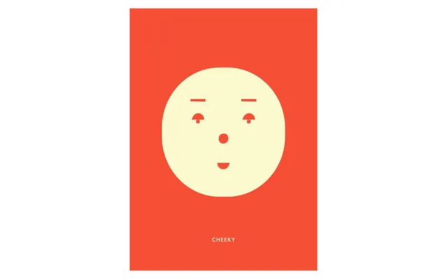 Paper Collective Cheoaky Feeling Poster 30x40 Cm