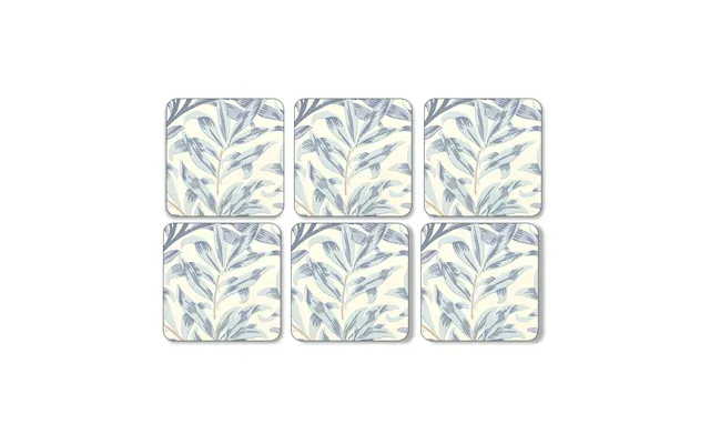 Pimpernel Willow Bough Coaster 6-pack Blue